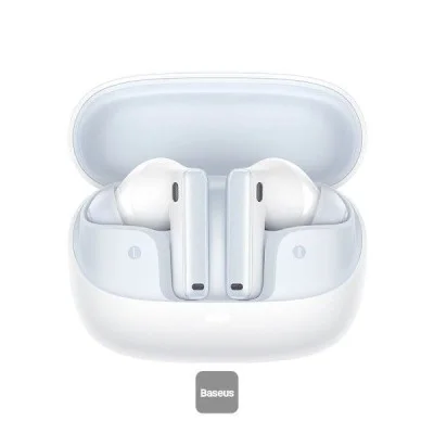 Baseus Bowie M2S True Wireless Earphones Moon White
